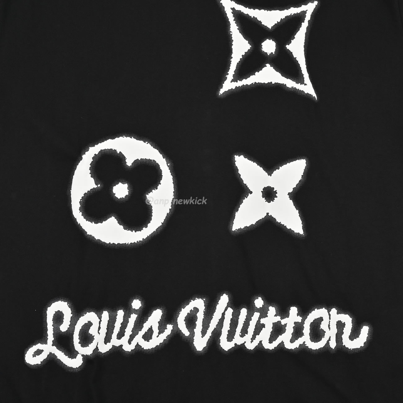 Louis Vuitton 24ss 3d Foam Printed Short Sleeves T Shirt (5) - newkick.vip